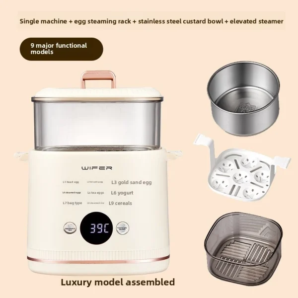 6-Mode Electric Egg Boiler