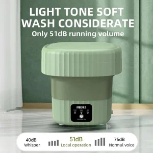 6L Foldable Mini Washing Machine