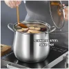 2.5L Large Stainless Steel Soup Pot