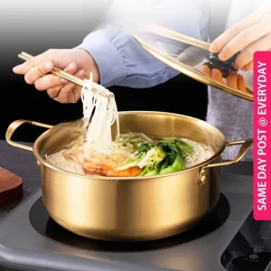 1L Korean Ramen Stainless Steel Pot