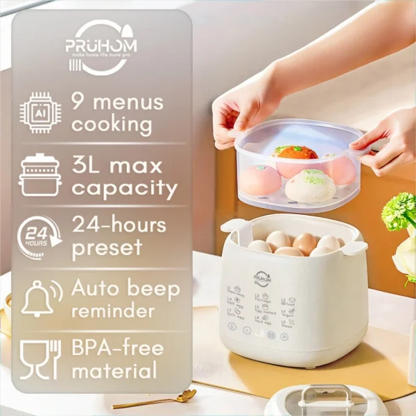 9 Menu Electric Stew Pot