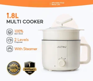 1.8L Mini Electric Cooker Pan