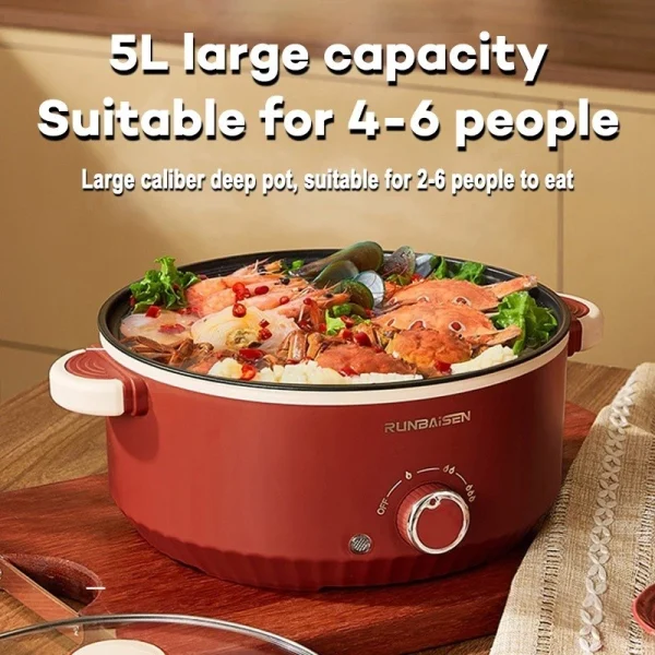 5L Multi-function Electric Cooker