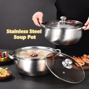 1.5L Stainless Steel Apple Soup Pot