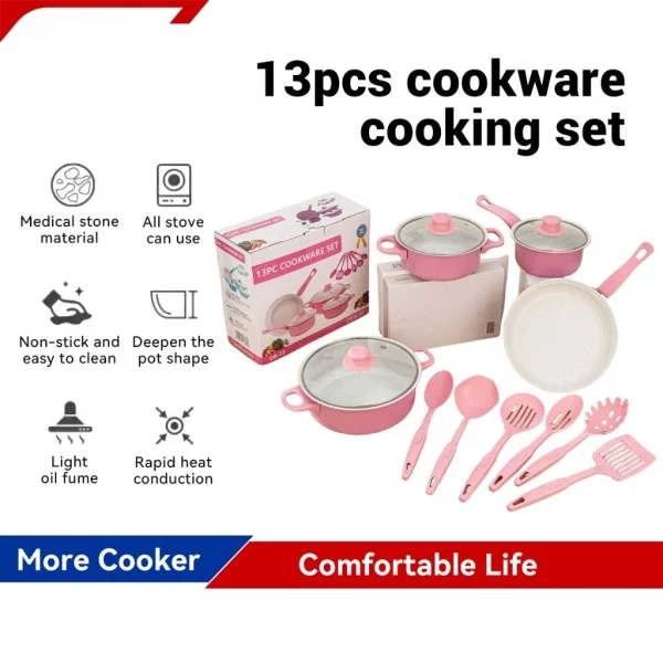 sg-11134201-82630-mkhx5xzwpix23d.webp 13pcs Non-Stick Cookware Set